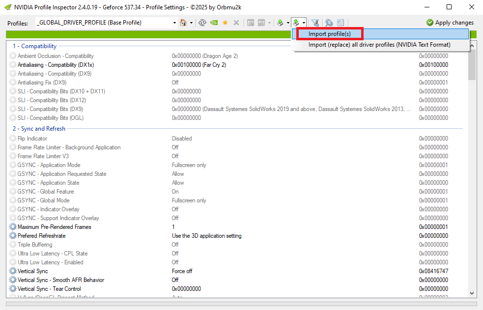 Guide screenshot